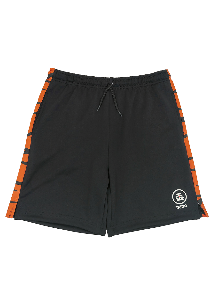 Taido Unisex Microfiber Sport Shorts Tiger Orange